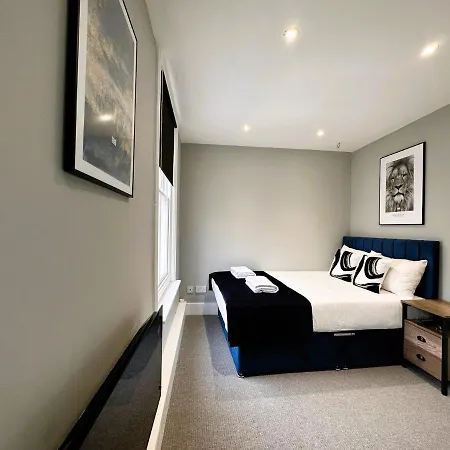 Flash Sale King Size Bed Super Central Flat Next To Seafront 1 Hove Buitenkant foto
